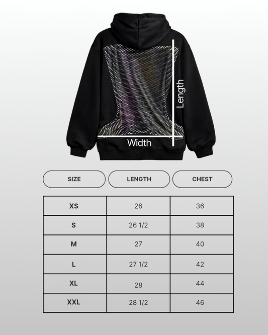 UrbanGlo BackLuxe Hoodie